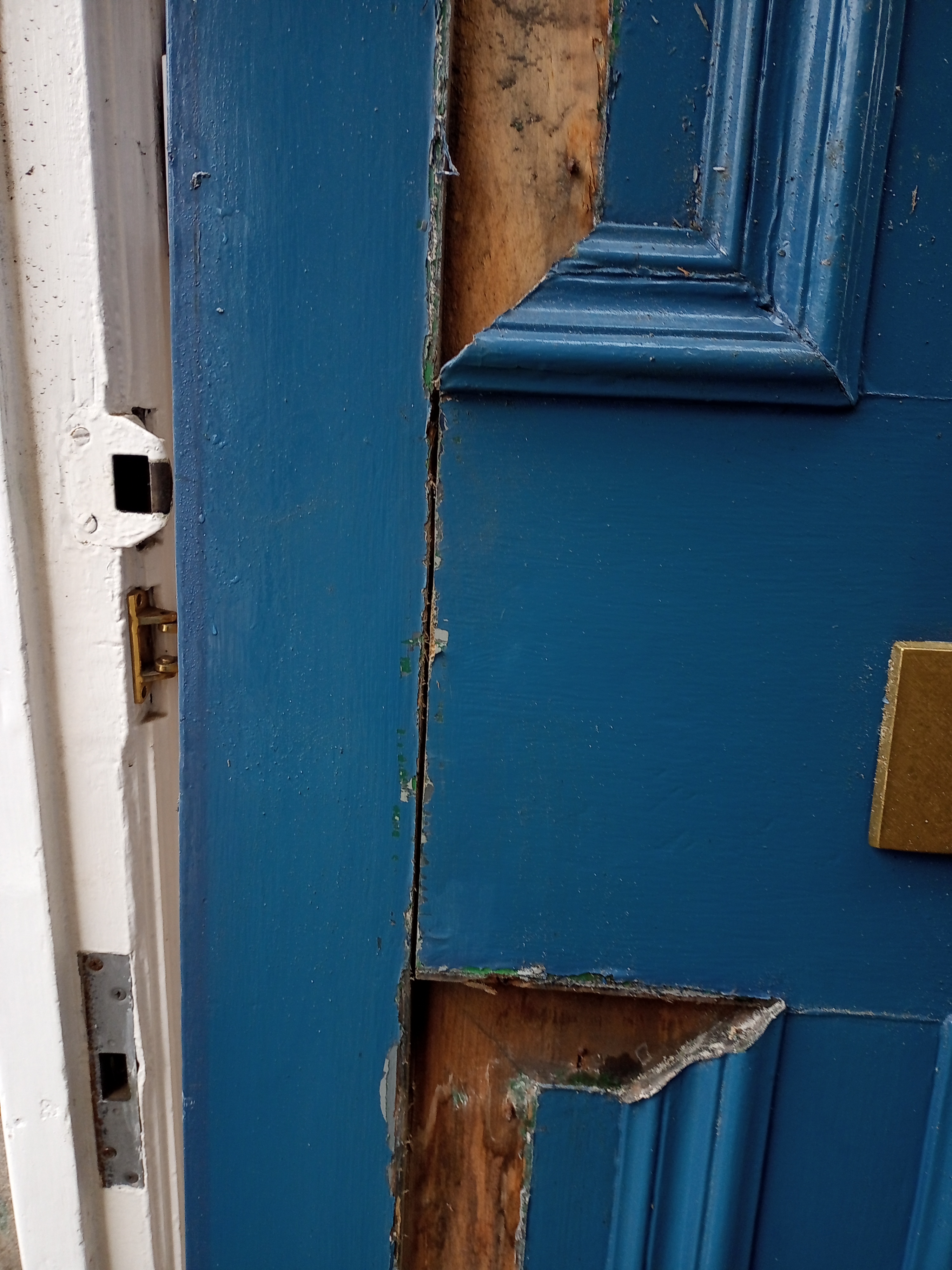 Before Door before treatment