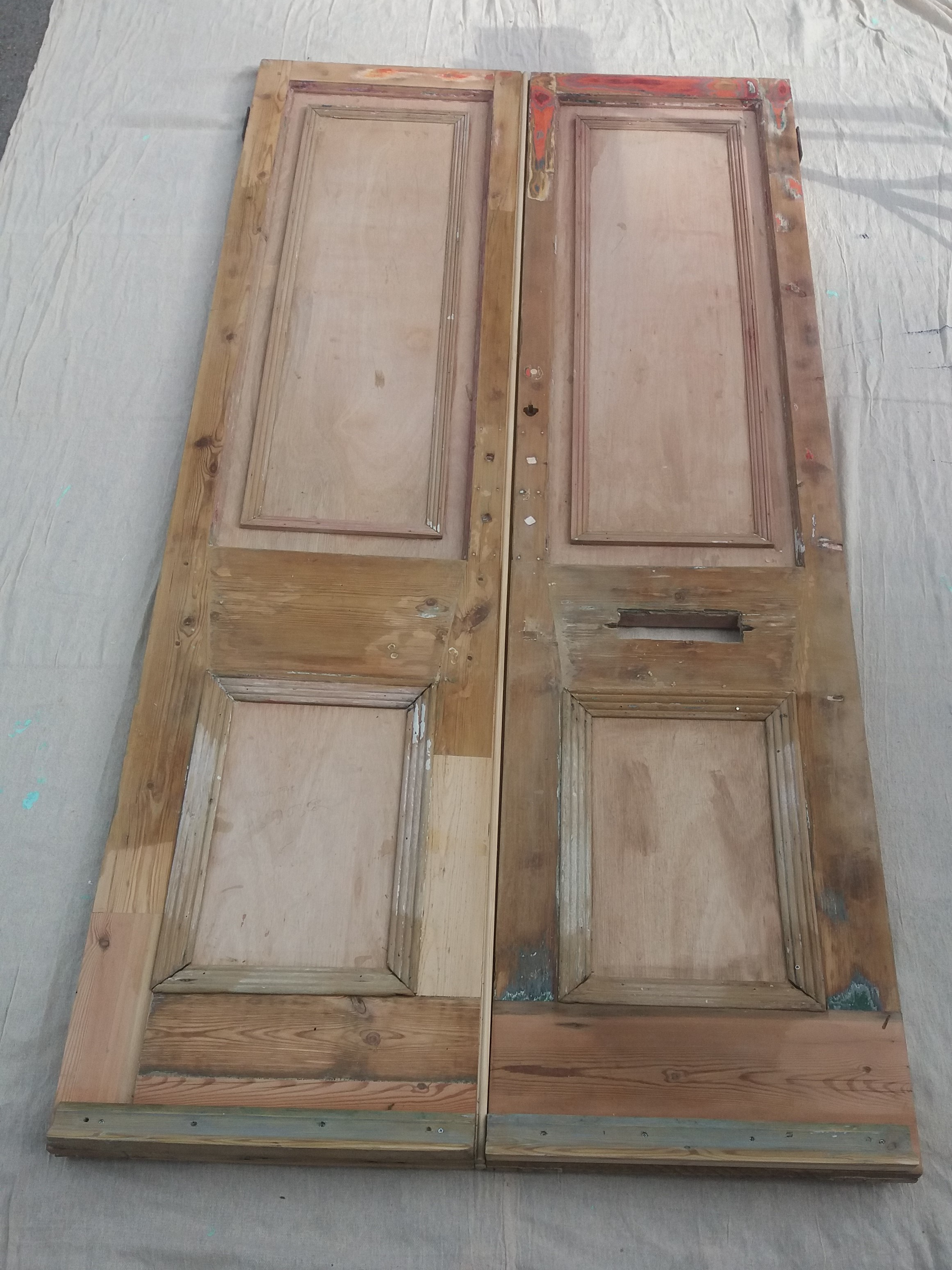 Door after treatment Door after treatment